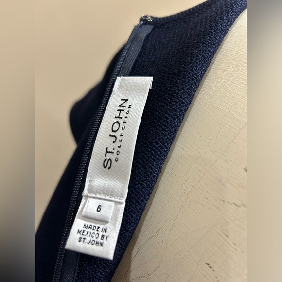 St.John Knit Mid Dress - Picture 5 of 5